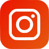 Orangenes Icon vom Instagram Logo