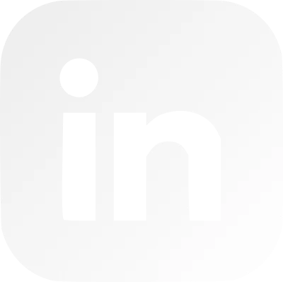 Icon von einem orangenen LinkedIn Logo